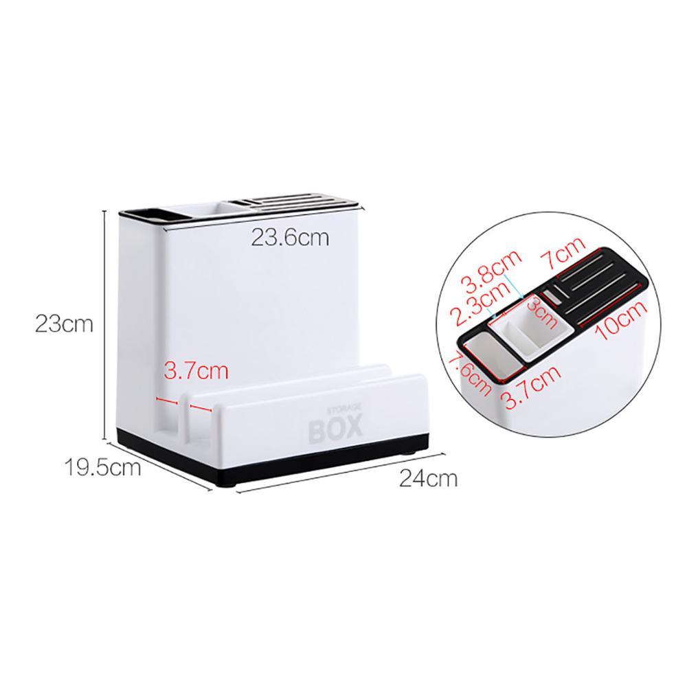 Tableware Storage Holders Kitchen Knife Plastic Storage Racks For Kitchen Convenience Cabinet Kitchen Gadgets