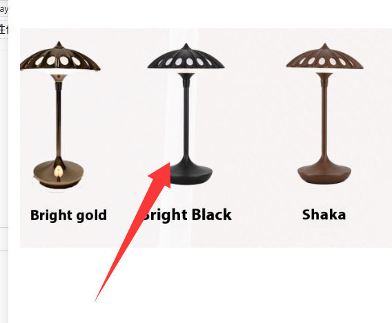 Wireless Table Lamp Gift Female Accessories Bedroom Living Room